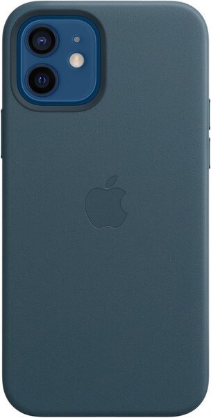 

Чехол Apple для iPhone 12/12 Pro Leather Case with MagSafe Baltic Blue (MHKE3ZE/A)