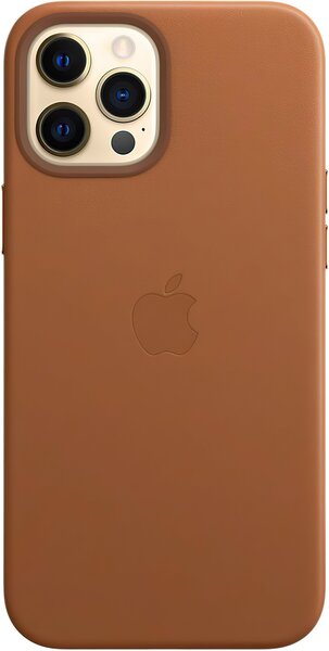 

Чехол Apple для iPhone 12 Pro Max Leather Case with MagSafe Saddle Brown (MHKL3ZE/A)