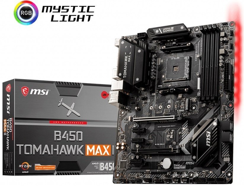 

Материнcкая плата MSI B450 TOMAHAWK MAX II