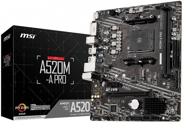 

Материнcкая плата MSI PRIME A520M-A