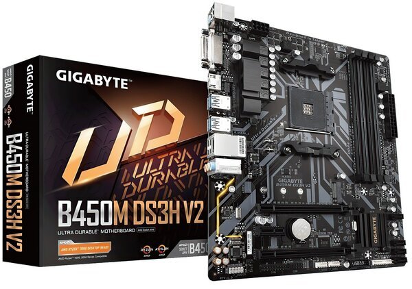 

Материнская плата GIGABYTE B450M DS3H