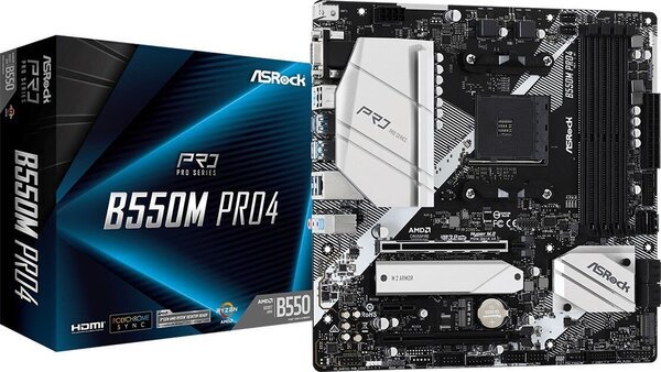 

Материнская плата ASRock B550M PRO4