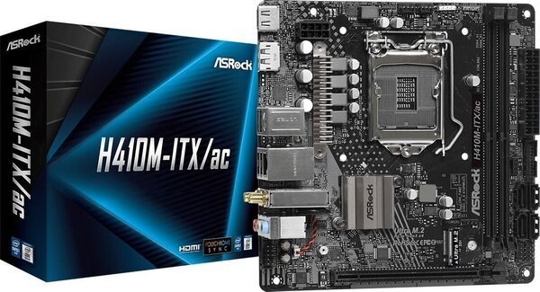 

Материнская плата ASRock H410M-ITX/AC