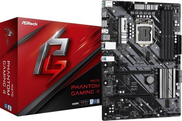 

Материнская плата ASRock H470 PHANTOM GAMING 4