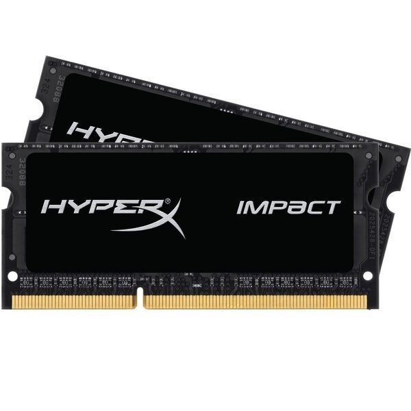 Акція на Память для ноутбука Kingston DDR4 2933 32GB KIT (16GBx2) SO-DIMM HyperX Impact (HX429S17IB2K2/32) від MOYO