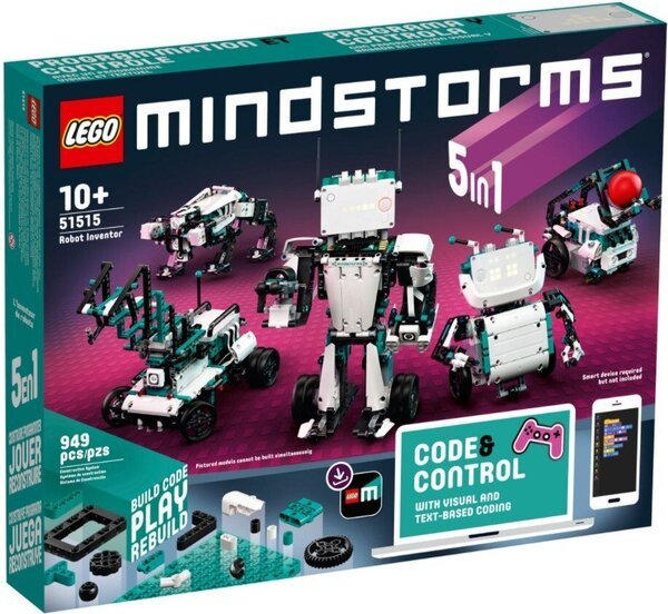 

Конструктор LEGO MINDSTORMS Изобретатель роботов (51515)