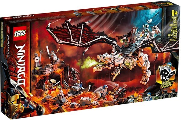 

Конструктор LEGO Ninjago Дракон чародея-скелета (71721)