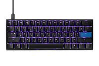 Игровая клавиатура Ducky Mecha Mini Cherry Blue Aluminium Black case (DKME2061ST-CURALAAT1)