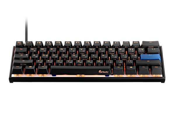 

Игровая клавиатура Ducky Mecha Mini Cherry Red Aluminium Black case (DKME2061ST-RURALAAT1)