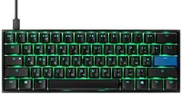 Игровая клавиатура Ducky Mecha Mini Cherry Speed Silver Aluminium Black case (DKME2061ST-PURALAAT1)