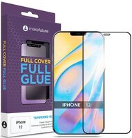 Защитное стекло MakeFuture для Apple iPhone 12 Full Cover Full Glue (MGF-AI12)