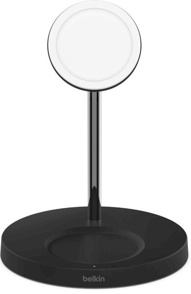 

Беспроводное ЗУ Belkin MagSafe 2-in-1 Wireless Charger Black (WIZ010VFBK)