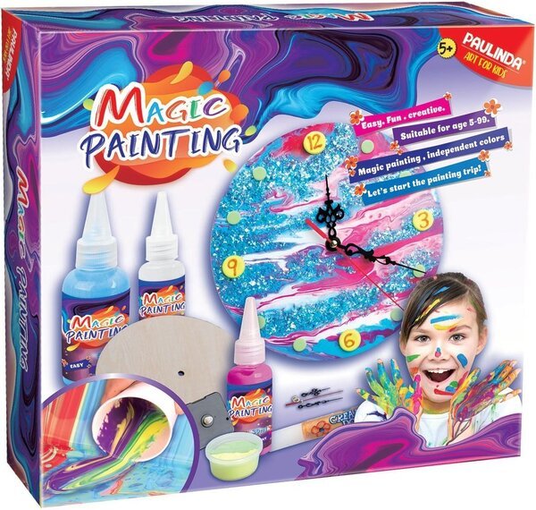 

Набор для творчества Paulinda Magic painting Часы PL-199006
