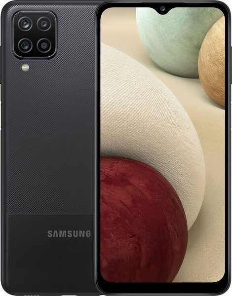Акція на Смартфон Samsung Galaxy A12 4/64GB Black від MOYO