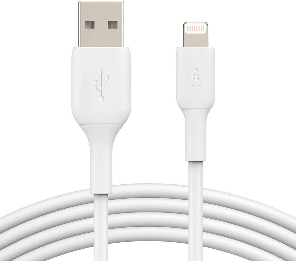 

Кабель Belkin USB-A-Lightning 3m PVC White