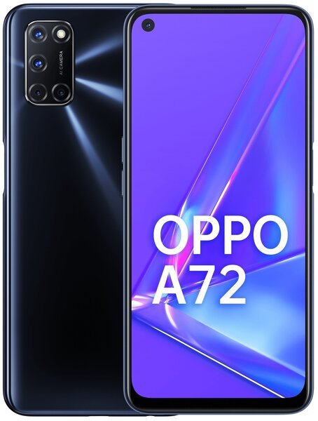 

Смартфон OPPO A72 4/128Gb (CPH2067) Twilight Black