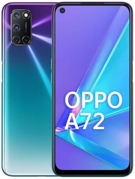 

Смартфон OPPO A72 4/128Gb (CPH2067) Aurora Purple