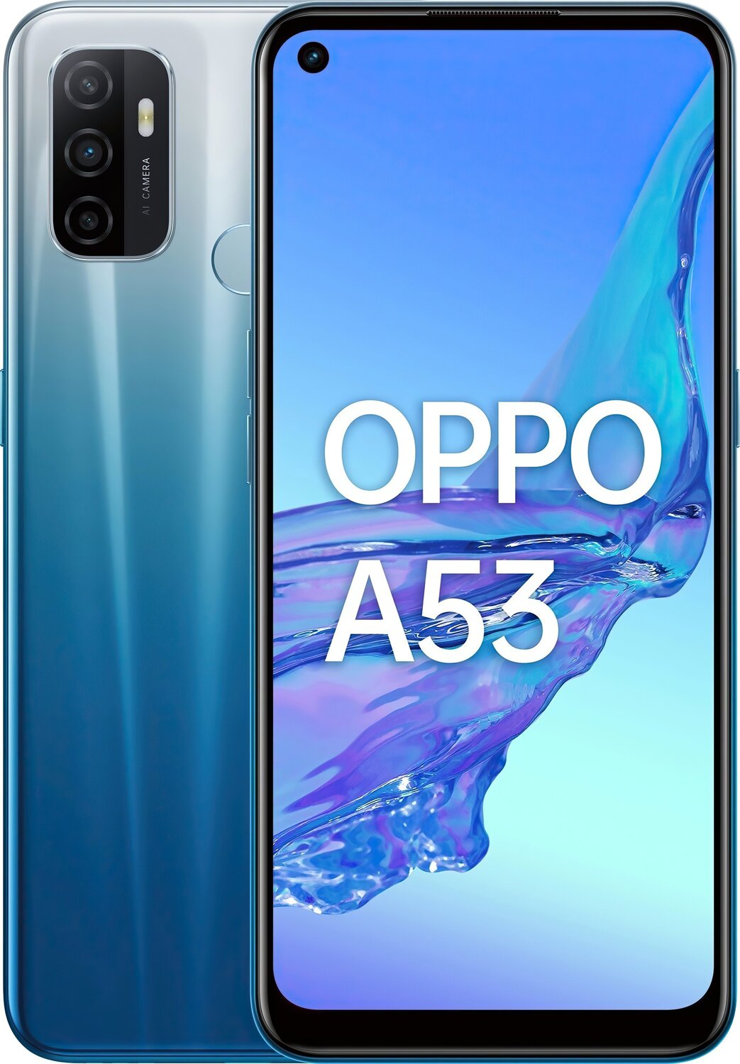 ≡ Смартфон OPPO A53 4/128Gb (CPH2127) Fancy Blue – купить в Киеве ...