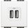  Розетка Legrand USB для зарядки подвійна Bticino LL, Білий 