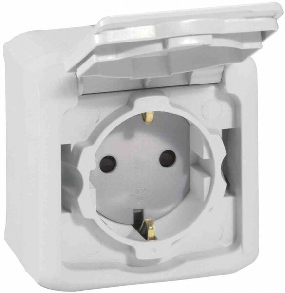 

Розетка Legrand Forix 16A -250V, Серый