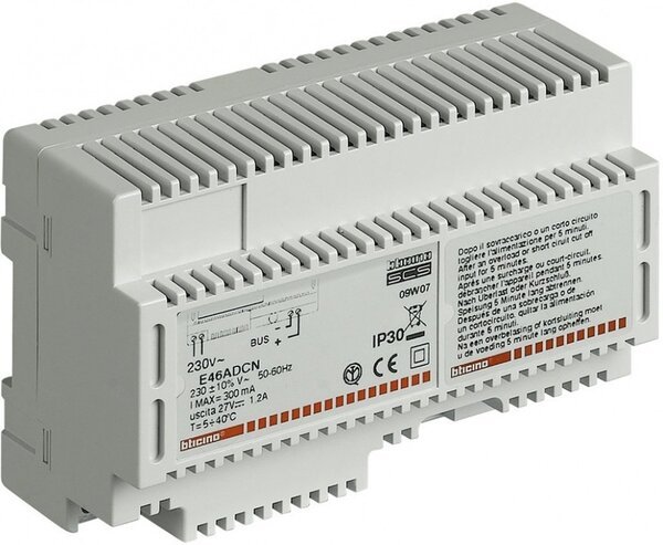 

Источник питания для системы охранной сигнализации Legrand Bticino, 8М