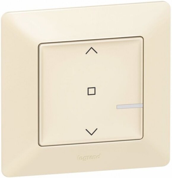 

Умный выключатель жалюзи 2А 230В. слоновая кость Valena Life with NETATMO