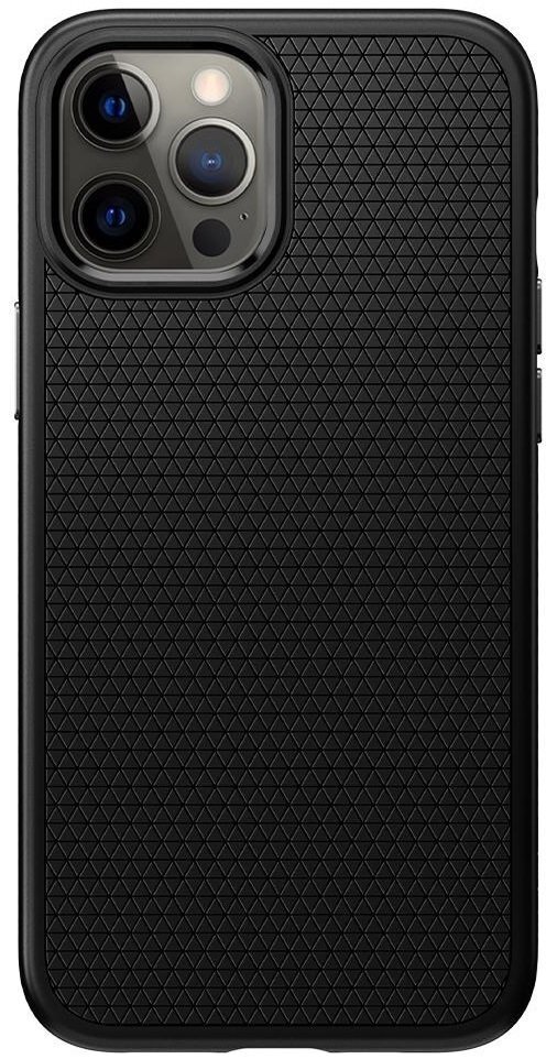 

Чехол Spigen для iPhone 12 Pro Max Case Liquid Air Matte Black (ACS01617)