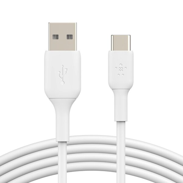 

Кабель Belkin USB-A - USB-С, PVC, 3m, White