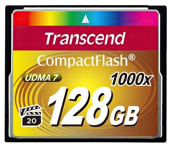 

Карта памяти TRANSCEND CF 128GB 1000X R160/W120 MB/s (TS128GCF1000)