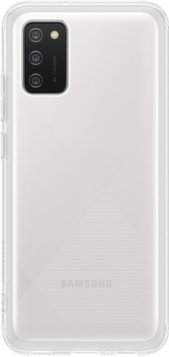 

Чехол Samsung для Galaxy A02s Soft Clear Cover Transparent (EF-QA025TTEGRU)