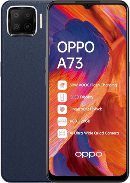 

Смартфон OPPO A73 4/128Gb (CPH2095) Navy Blue