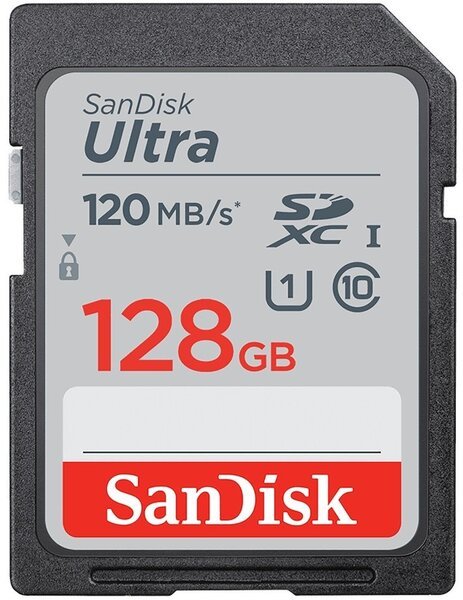 Акція на Карта памяти SANDISK SDXC 128GB Class 10 UHS-I R120MB/s Ultra (SDSDUN4-128G-GN6IN) від MOYO