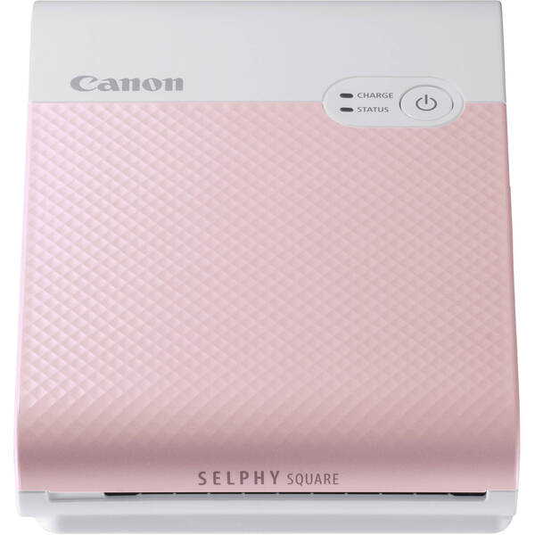 Акция на Фотопринтер Canon SELPHY Square QX10 Pink (4109C009) от MOYO