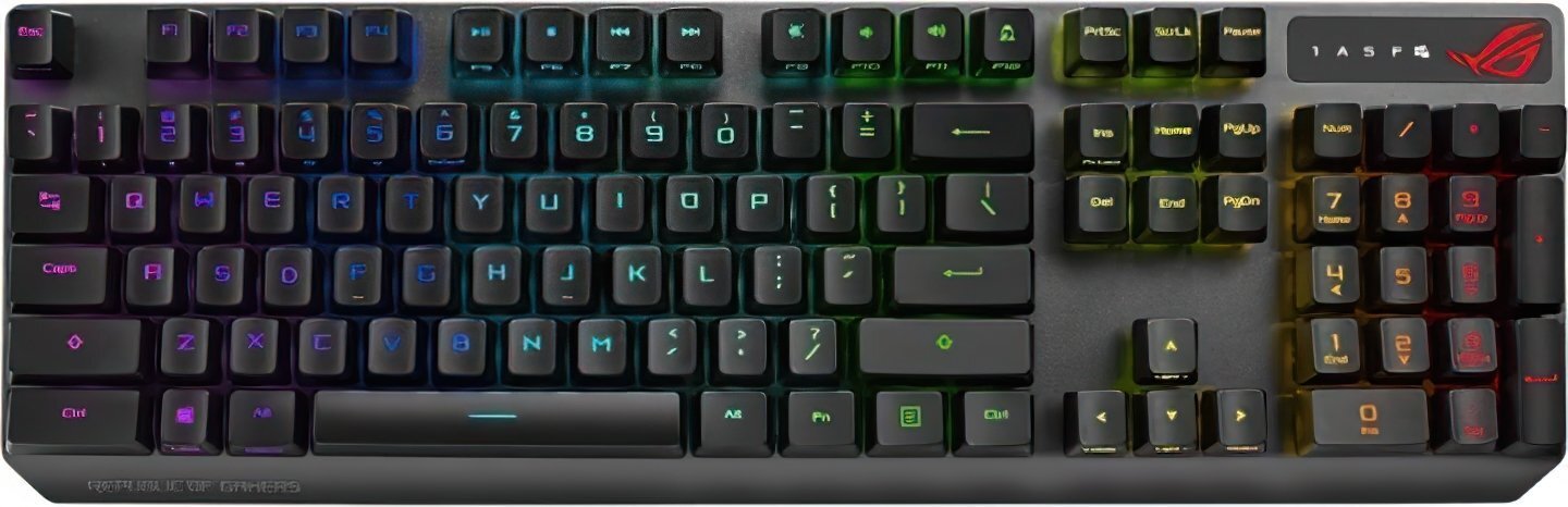

Игровая клавиатура ASUS ROG Strix Scope RX Red Ru (90MP0240-BKRA00)