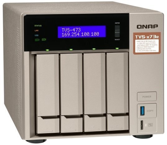 

Сетевое хранилище QNAP TVS-473e-4G