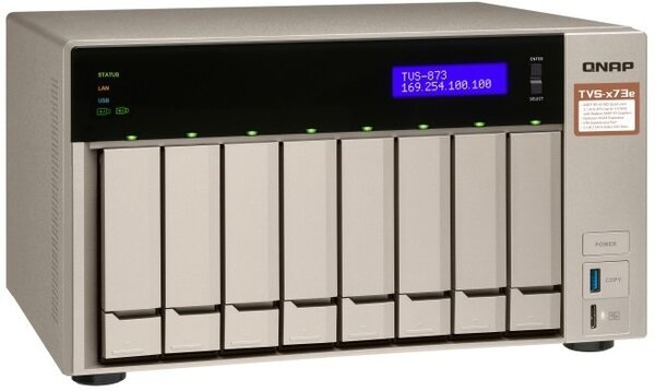

Сетевое хранилище QNAP TVS-873e-4G
