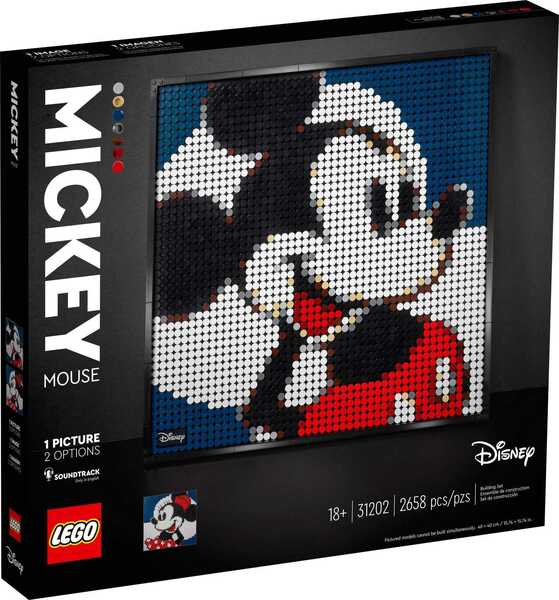 Акція на LEGO 31202 ART Disney's Mickey Mouse від MOYO