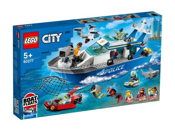 

LEGO 60277 City Police Катер полицейского патруля