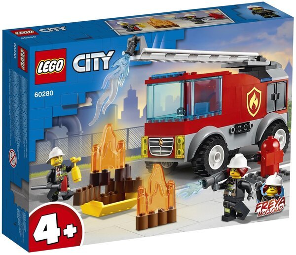 

Конструктор LEGO City Пожарная машина с лестницей 60280