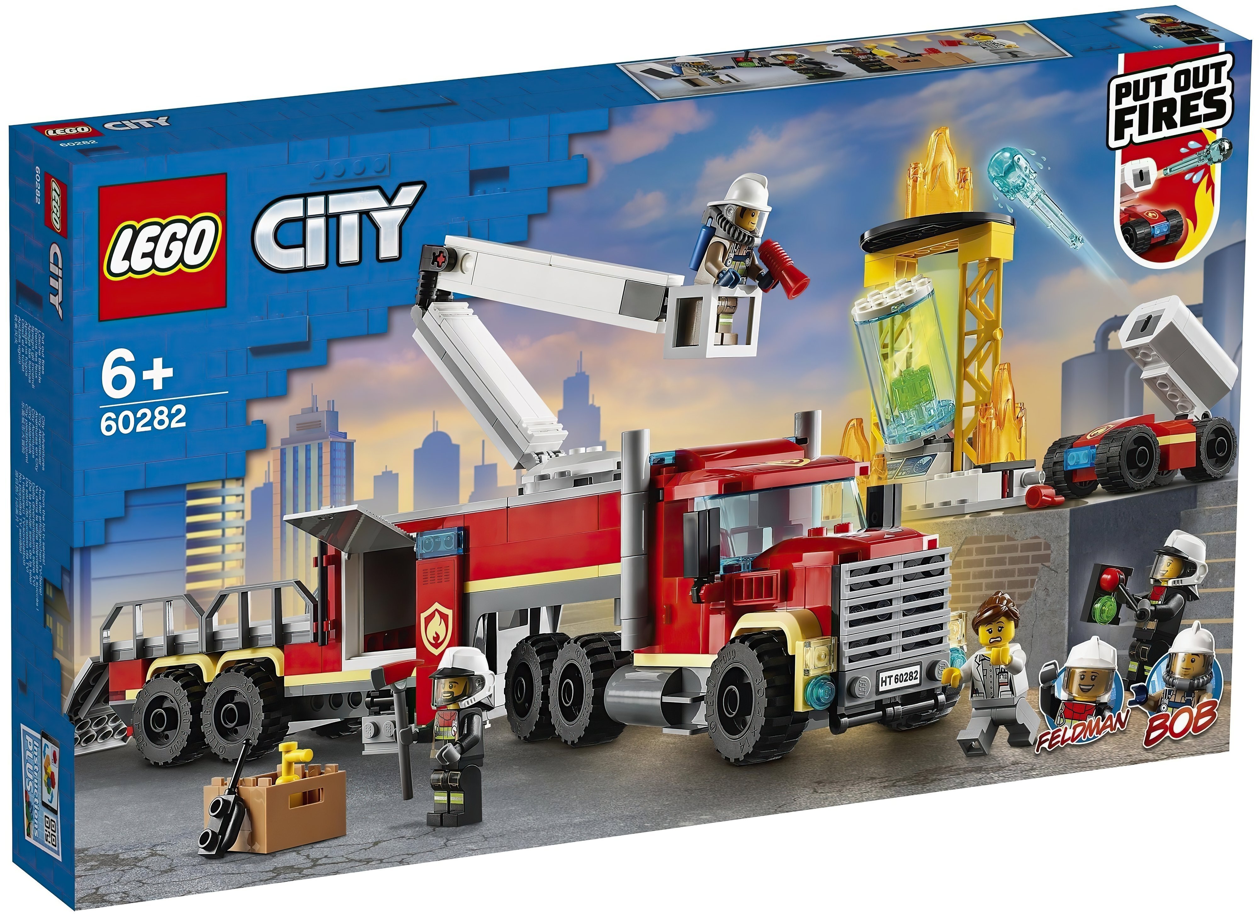 Акція на LEGO 60282 City Fire Команда пожарных від MOYO