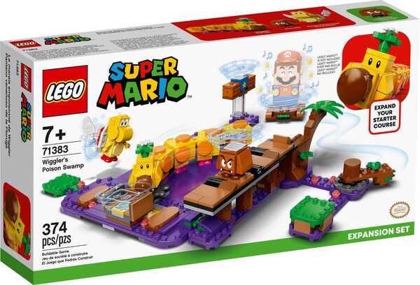 

LEGO 71383 Super Mario Дополнительный набор «Ядовитое болото егозы»