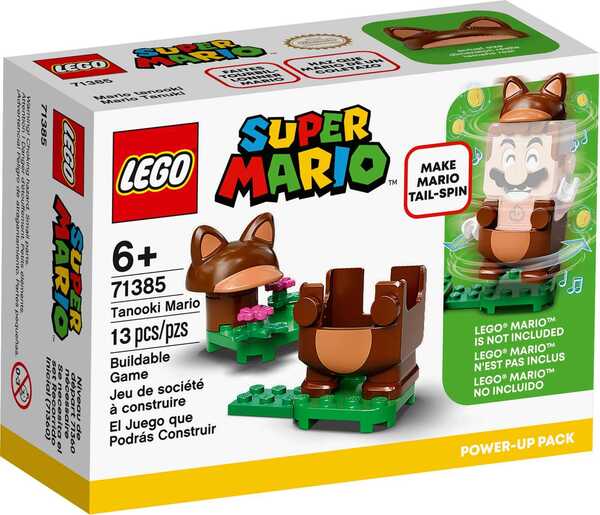 Акція на LEGO 71385 Super Mario Набор усилений «Марио Тануки» від MOYO