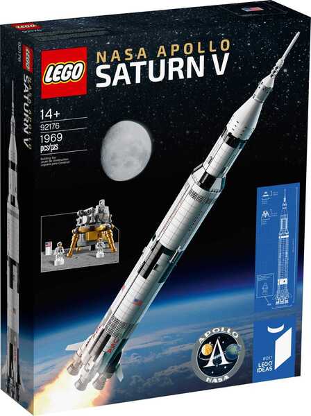 

LEGO 92176 LEGO Ideas Ракетно-космическая система НАСА «Сатурн-5-Аполлон», LEGO®