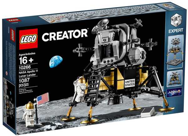 

Конструктор LEGO Creator Лунный модуль корабля «Апполон 11» НАСА 10266