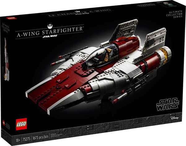 

Конструктор LEGO Star Wars™ Истребитель A-wing Starfighter 75275