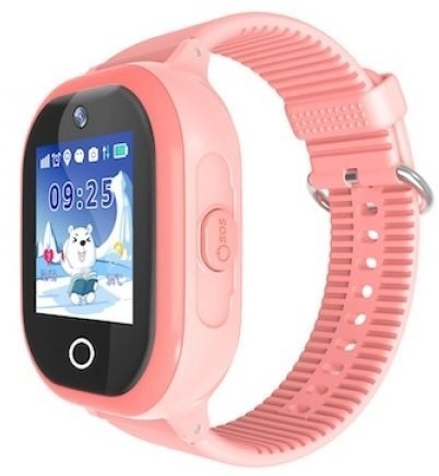 

Детские GPS часы-телефон GOGPS ME K26 Розовые