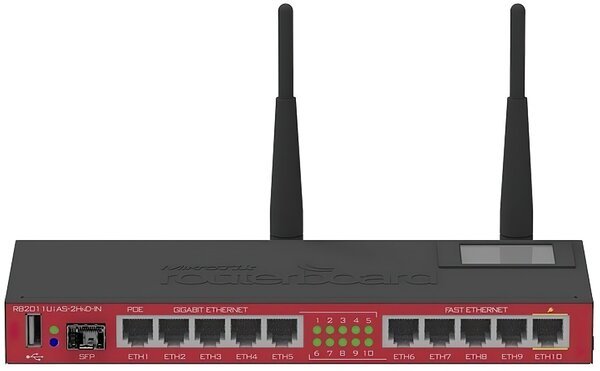 

Маршрутизатор MikroTik RouterBOARD RB2011UiAS-2HnD-IN (RB2011UIAS-2HND-IN)
