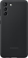 Чехол Samsung для Galaxy S21+ (G996) Silicone Cover Black (EF-PG996TBEGRU)