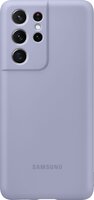 Чехол Samsung для Galaxy S21 Ultra (G998) Silicone Cover Violet (EF-PG998TVEGRU)