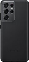 Чехол Samsung для Galaxy S21 Ultra (G998) Leather Cover Black (EF-VG998LBEGRU)